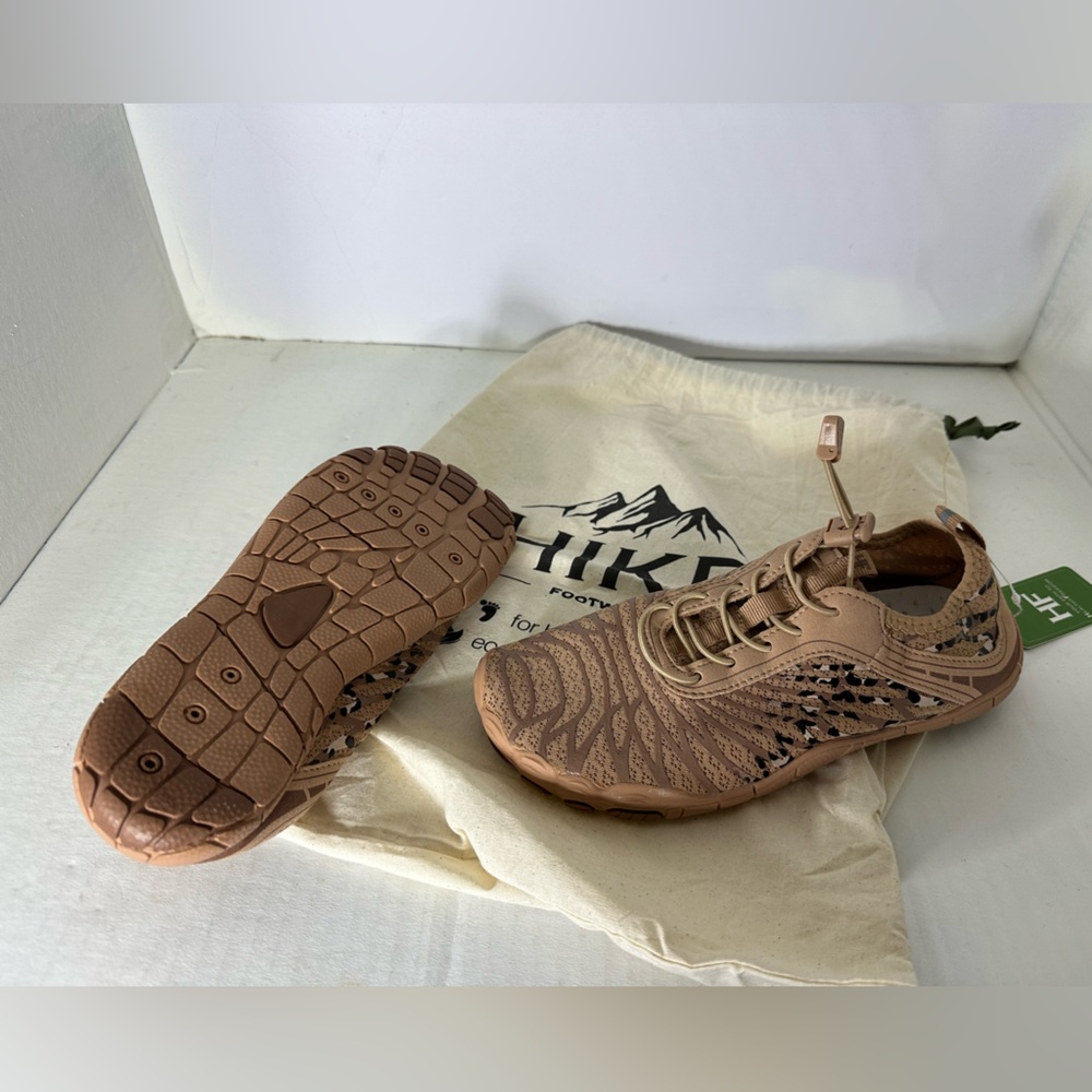 Hike Footwear HF Signature Leopard Barefoot Walking Shoes Unisex  Size 38 - Picture 2 of 3